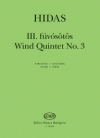 木管五重奏曲・No.3（フリジェシュ・ヒダシュ）（木管五重奏）【Wind Quintet No. 3】