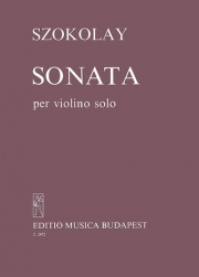 ソナタ（シャーンドル・ソコライ）（ヴァイオリン）【Sonata】