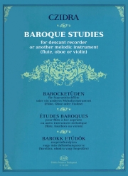 バロックの勉強 (ソプラノリコーダー)【Baroque Studies】