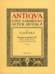 ソナタ・クアトロ（アントニオ・カルダーラ）（弦楽三重奏+ピアノ）【Sonata a Quattro】