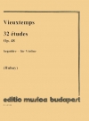 32の練習曲（アンリ・ヴュータン）（ヴァイオリン）【32 Etudes Op.48】