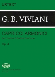 Capricci Armonici（ジョヴァンニ・ブオナヴェントゥーラ・ヴィヴィアーニ）（ヴァイオリン+ピアノ）