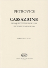 カッサシオン（エミル・ペトロヴィチ）（金管五重奏）【Cassazione】