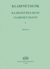 クラリネット・デュエット集・Vol.1（クラリネット二重奏）【Clarinet Duets 1】