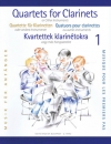 ビギナーのためのクラリネット・四重奏曲集・Vol.1（クラリネット四重奏）【Clarinet Quartets for Beginners – Volume 1】