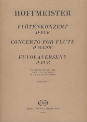 フルート協奏曲・ニ長調（フランツ・アントン・ホフマイスター）（フルート+ピアノ）【Concerto for Flute D major】