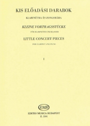 演奏会用作品集・Vol.1（クラリネット+ピアノ）【Little Concert Pieces 1】