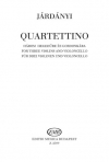 カルテッティーノ（パル・ヤールダーニ）（弦楽四重奏）【Quartettino】