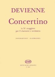小協奏曲・変ロ長調（フランソワ・ドヴィエンヌ）（クラリネット+ピアノ）【Concertino in Sib Maggiore】