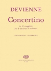 小協奏曲・変ロ長調（フランソワ・ドヴィエンヌ）（クラリネット+ピアノ）【Concertino in Sib Maggiore】