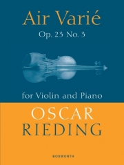 エア・ヴァリエ・Op.23・No.3（オスカー・リーディング）（ヴァイオリン+ピアノ）【Air Varie Op. 23 No. 3】