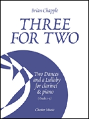 Three For Two（ブライアン・チャップル）（クラリネット+ピアノ）