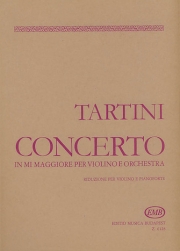 協奏曲・変ホ長調（ジュゼッペ・タルティーニ）（ヴァイオリン+ピアノ）【Concerto in mi maggiore】