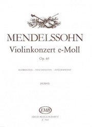 ヴァイオリン協奏曲（フェリックス・メンデルスゾーン）（ヴァイオリン+ピアノ）【Violin Concerto】