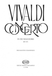 協奏曲・ハ長調・RV473（アントニオ・ヴィヴァルディ）（バスーン+ピアノ）【Concerto in do maggiore RV 473】