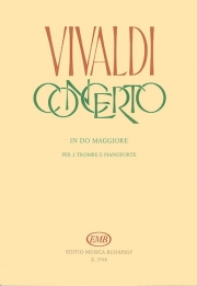 協奏曲・ハ長調・RV 537（アントニオ・ヴィヴァルディ）（トランペット二重奏+ピアノ）【Concerto in do maggiore RV 537】