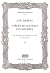クラウザン曲集・Vol.4（ジャン＝フィリップ・ラモー）（弦楽二重奏+ピアノ）【Pieces de clavecin en concerts 4】