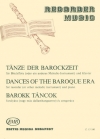 バロック時代の踊り（ソプラノリコーダー+ピアノ）【Dances of the Baroque Era】