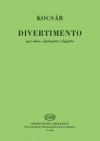 ディヴェルティメント（コチャール・ミクローシュ）（木管三重奏）【Divertimento】