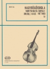 ダブルベース教本・Vol.4（ラヨス・モンターグ）（ストリングベース）【Double Bass Method – Volume 4】