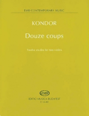 12のストローク（アダム・コンドール）（ヴァイオリン二重奏）【Douze coups】