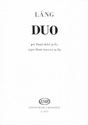デュオ（イシュトヴァーン・ラーング）（フルート二重奏）【Duo】