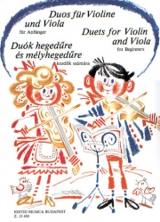 ヴァイオリンとヴィオラのためのデュエット集・Vol.1（弦楽二重奏）【Duets for Violin and Viola Volume 1】