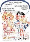 ヴァイオリンとヴィオラのためのデュエット集・Vol.1（弦楽二重奏）【Duets for Violin and Viola Volume 1】