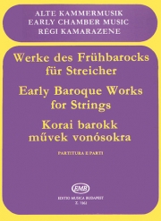 初期のバロック集（弦楽三～四重奏+ピアノ）【Early Baroque Works for Strings】