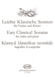 やさしいクラシック・ソナタ（ヴァイオリン+ピアノ）【Easy Classical Sonatas】