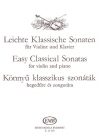 やさしいクラシック・ソナタ（ヴァイオリン+ピアノ）【Easy Classical Sonatas】