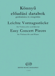 やさしい演奏会用小品（チェロ+ピアノ）【Easy Concert Pieces】