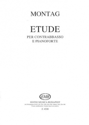 エチュード（ラヨス・モンターグ）（ストリングベース+ピアノ）【Etude】