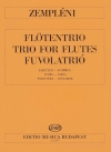 フルートのための三重奏曲（ラースロー・ゼンプレーニ）（フルート三重奏）【Trios for Flute】