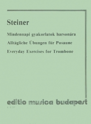 毎日の練習曲（フェレンツ・スタイナー）（トロンボーン）【Everyday Exercises for Trombone】