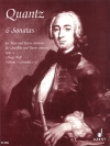 6つのソナタ・No.1-3（ヨハン・ヨアヒム・クヴァンツ）（フルート+ピアノ）【Six Sonatas No. 1-3】