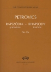 ラプソディー・No.2/a（エミル・ペトロヴィチ）（チェロ）【Rhapsody for Cello No. 2/a】