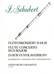 フルート協奏曲・ニ長調（ヨーゼフ・シューベルト）（フルート+ピアノ）【Flute Concerto in D major】