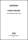 4つの小品（ヨーゼフ・ソプローニ）（アルトサックス+ピアノ）【Four Pieces】