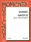 ガヴォット（フランソワ＝ジョセフ・ゴセック）（ヴァイオリン+ピアノ）【Gavotte】