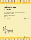 ガヴォット（ゼバスティアン・リー）（チェロ+ピアノ）【Gavotte】