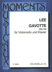 ガヴォット・Op.112（ゼバスティアン・リー）（チェロ+ピアノ）【Gavotte, Op. 112】
