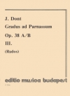 グラドゥス・アド・パルナッスム・Vol.3（ヤーコプ・ドント）（ヴァイオリン）【Gradus ad Parnassum 3】
