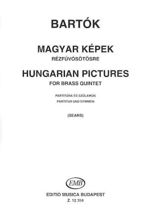 ハンガリーの風景（ベラ・バルトーク）（金管五重奏）【Hungarian 