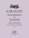 序奏とタランテラ・Op.43（パブロ・デ・サラサーテ）（ヴァイオリン+ピアノ）【Introduction et Tarantelle Op. 43】