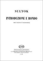 序奏とロンド（イムレ・スリョク）（ヴァイオリン+ピアノ）【Introduzione e Rondo】