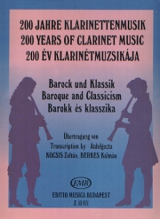 バロックと古典主義（クラリネット+ピアノ）【Baroque and Classicism】
