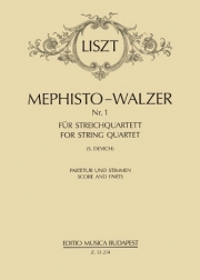 メフィスト・ワルツ・No.1（フランツ・リスト）（弦楽四重奏）【Mephisto-Waltz No. 1】