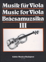 ヴィオラ曲集・Vol.3（ヴィオラ+ピアノ）【Music for Viola III】