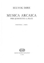 古風な音楽（イムレ・スリョク）（木管五重奏）【Musica Arcaica】